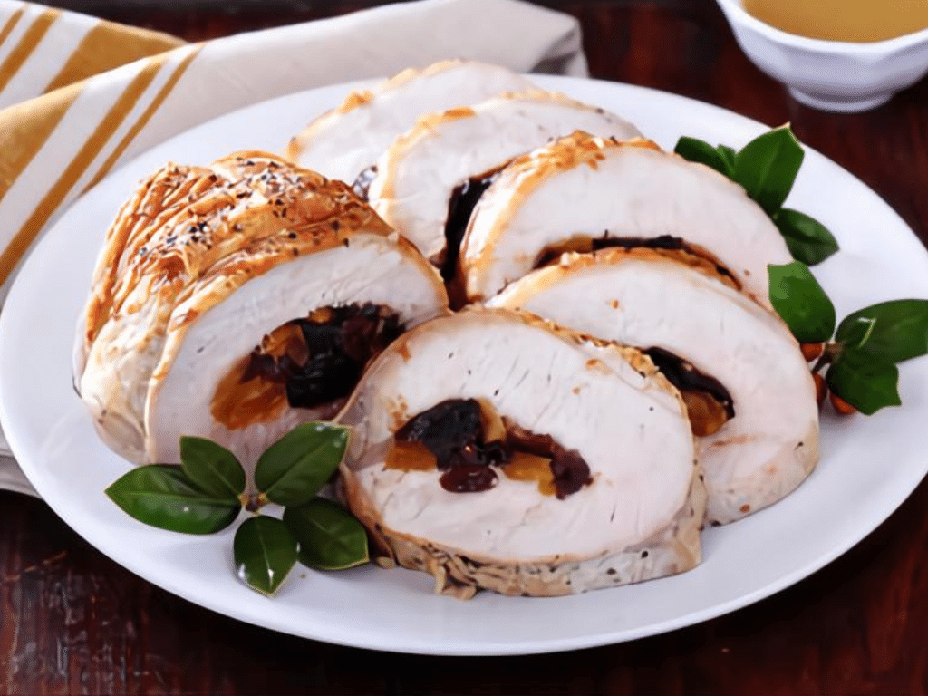 10 Recetas fáciles de solomillo al horno en su jugo y relleno Solomillo de cerdo relleno de frutas secas